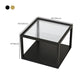 Square Nesting Coffee Table Modern Glass Top Frame Cocktail Table Clearhalo 'Coffee & Accent Tables' 'Coffee Tables' 'coffee_tables' 'furn' 'furn_coffee_tables' 'Furniture' 'Living Room Furniture' 1200x1200_f6b193c5-c712-4e82-b7e7-76b9be955c39