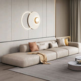 Faux in pelle stazionaria salotto quadrati braccio quadrato cuscini divano