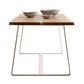 Rectangle Shape Luxury Dining Table Wood Color Fixed Table with Solid Wood Clearhalo ' dining_table' 'Dining Tables & Seating' 'Dining Tables' 'furn' 'furn_dining_table' 'Furniture' 'furniture_dining_table' 'Kitchen & Dining Furniture' 'kitchen&dining_furn' 'kitchen' 'kitchen_dining_table' 1200x1200_f6b3156f-00fb-41f5-97d0-dcd6ca937625