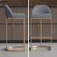 Glam Style 1/2/5 Pieces Bar Table Set Rectangle Bar Table with Metal High Stools for Home Clearhalo 'Bar Furniture' 'furn' 'furn_home_bar_bar_sets' 'Furniture' 'Home Bars & Bar Sets' 'home_bar_bar_sets' 'Kitchen & Dining Furniture' 1200x1200_f6b34198-13c1-4395-a47f-16c232f0d71b