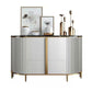 Glamstil Buffet Sideboard Stone Top Server mit Tür für Zuhause