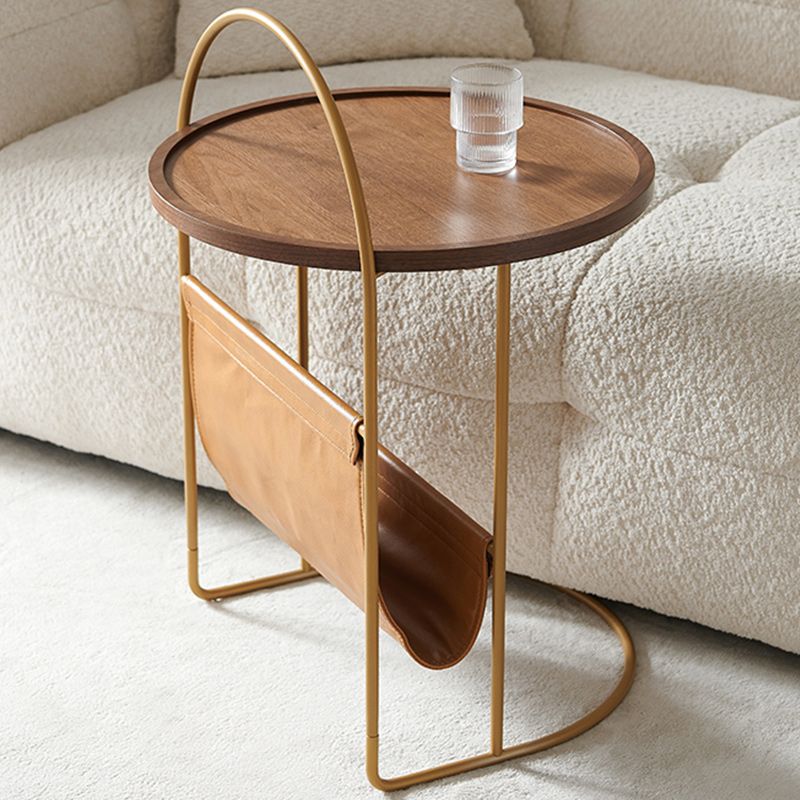 Brone Tray Top Corner Table Solid Wood Side Table with Storage Clearhalo 'Coffee & Accent Tables' 'End & Side Tables' 'end_side_tables' 'furn' 'furn_end_side_tables' 'Furniture' 'Living Room Furniture' 1200x1200_f6b580d8-24bc-48a4-af29-9b5075e29e0c