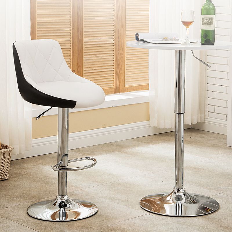 Indoor Rotating Lifting Barstool Nordic Leather Cushion Bar Stool Clearhalo 'Bar Furniture' 'Bar Stools' 'bar_stools' 'furniture_bar_stools' 'Kitchen & Dining Furniture' 'kitchen&dining_furn' 'kitchen' 'kitchen_furn' Furniture' 1200x1200_f6b876ab-ea3d-40b5-ba8e-f4a5e55dcc7d