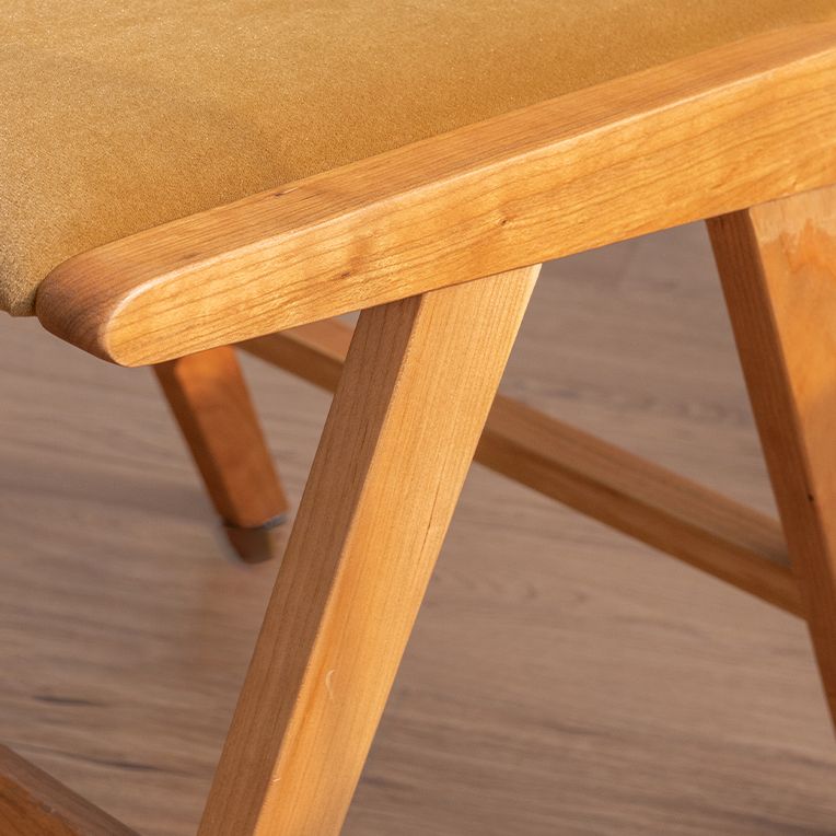 Contemporary Style Wooden Dining Chair Open Back Dining Side Chair for Kitchen Clearhalo ' kitchen&dining_furn' 'Dining Chairs' 'Dining Tables & Seating' 'dining_chair' 'furn' 'furn_dining_chair' 'Furniture' 'furniture_dining_chair' 'Kitchen & Dining Furniture' 'kitchen' 1200x1200_f6b88f20-07dc-483a-8888-b6ced0b71833