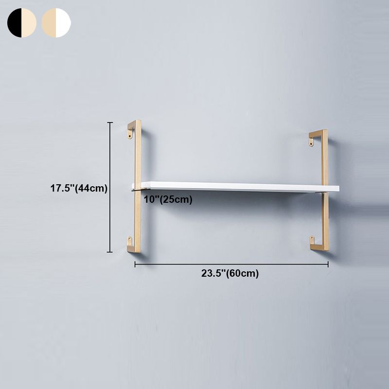 Contemporary Wall Unit Bookshelf with Iron Frame Manufactured Wood Shelf Clearhalo 'Bookcases' 'furn' 'furn_bookcases' 'Furniture' 'furniture_bookcases' 'kitchen' 'kitchen_bookcases' 'Living Room Furniture' 'Office Furniture' 1200x1200_f6bee571-49bc-42b3-be6f-af9b2b64009f