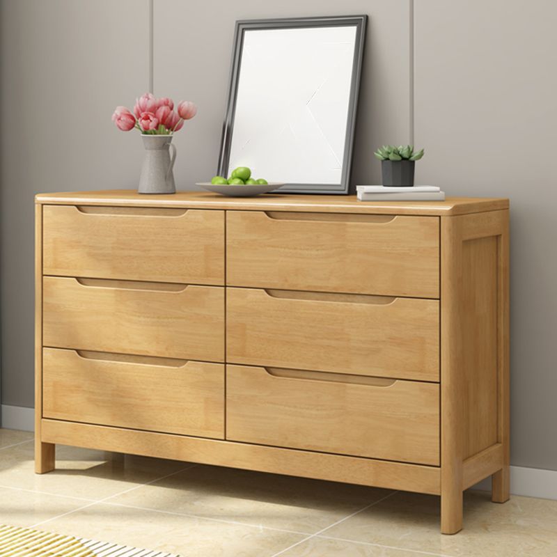 29.5"/37" Tall Solid Wood Chest, Rectangle Accent Chest with Drawers Clearhalo 'Cabinets & Chests' 'cabinets_chests' 'furn' 'furn_cabinets_chests' 'Furniture' 'Living Room Furniture' 1200x1200_f6c03c2c-4564-457b-b72f-e38d5b7860e6