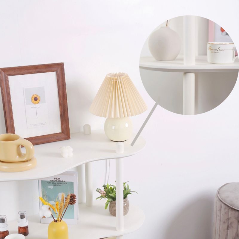 Libreria moderna bianca ingegnerizzato in legno Multi -tiers Etagere Open Bookshelf per Home Office