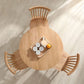 Round Tripod Base Dining Site Table Contemporary Dinette Table with Solid Wood Clearhalo ' dining_table' 'Dining Tables & Seating' 'Dining Tables' 'furn' 'furn_dining_table' 'Furniture' 'furniture_dining_table' 'Kitchen & Dining Furniture' 'kitchen&dining_furn' 'kitchen' 'kitchen_dining_table' 1200x1200_f6c1c517-55f1-401d-bef0-3d720bcd1a1d