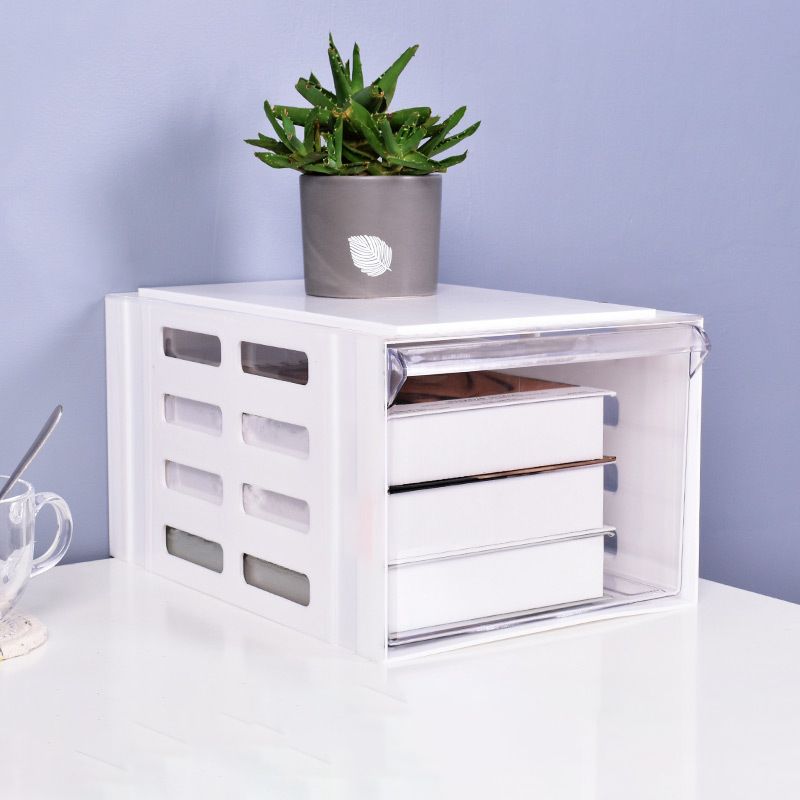 Lateral Plastic File Cabinet Home or Office Clear File Cabinet with Drawers Clearhalo 'Filing Cabinets' 'filling_cabinets' 'furn' 'furn_filling_cabinets' 'Furniture' 'Office Furniture' 1200x1200_f6c1f9f9-bd85-4f72-b407-58840b737544