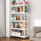 Industrial Style Metal Bookshelf Etagere Shelf Bookcase with Caster Wheels Clearhalo 'Bookcases' 'furn' 'furn_bookcases' 'Furniture' 'furniture_bookcases' 'Office Furniture' 1200x1200_f6c26d7a-0eb5-4d6b-8a19-d8e26705e61f