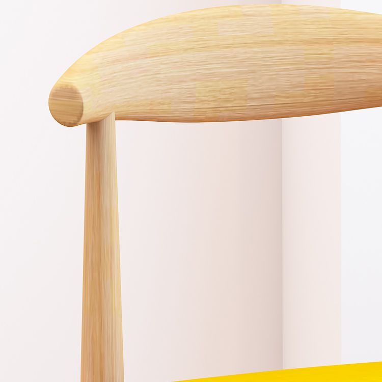 Moderne stijl zijstoel open rug binnen eetkamerstoel voor eetkamer