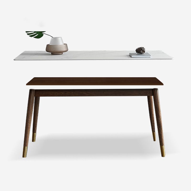 Modern Standard Sintered Stone Top Dining Room Set of Rectangle Shape for Kitchen Table Set Clearhalo 'Dining Room Sets' 'Dining Tables & Seating' 'dining_room_set' 'furn' 'furn_dining_room_set' 'Furniture' 'furniture_dining_room_set' 'Kitchen & Dining Furniture' 'kitchen&dining_furn' 'kitchen' 1200x1200_f6cc37fe-0161-4227-95f1-e41612d22653