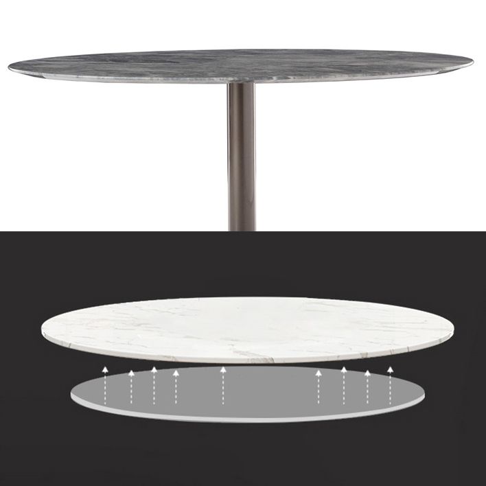 Metal Traditional Luxury Round Dining Table Marble Indoor Table Top with Pedestal Base Clearhalo ' dining_table' 'Dining Tables & Seating' 'Dining Tables' 'furn' 'furn_dining_table' 'Furniture' 'furniture_dining_table' 'Kitchen & Dining Furniture' 'kitchen&dining_furn' 'kitchen' 'kitchen_dining_table' 1200x1200_f6cc6c6e-15cb-4cc1-aab6-7bcc825092ed