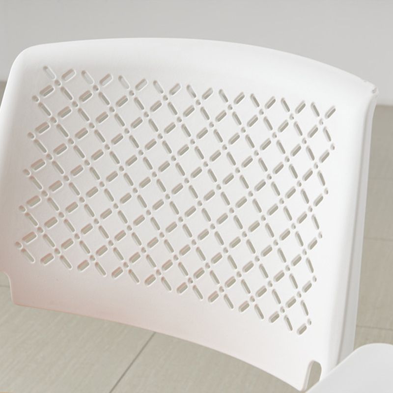 Contemporary Conference Chair Metal Frame Office Chair with Arm Clearhalo 'furn' 'furn_office_chair' 'Furniture' 'Office Chairs' 'Office Furniture' 'office_chair' 1200x1200_f6cdfb2b-fff5-4aff-8068-83822c9214d6