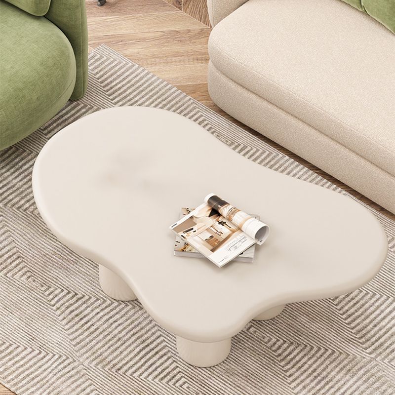 15"H Contemporary Coffee Table Wooden 4 Legs Coffee Cocktail Table Clearhalo 'Coffee & Accent Tables' 'Coffee Tables' 'coffee_tables' 'furn' 'furn_coffee_tables' 'Furniture' 'Living Room Furniture' 1200x1200_f6d03d46-ee88-4331-ac73-552caff0da88