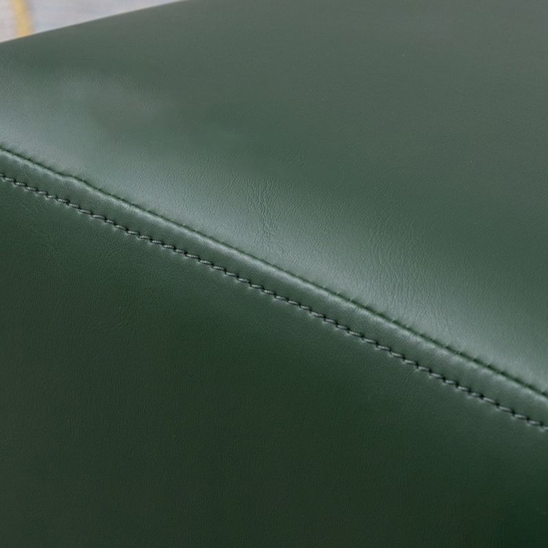 Contemporary Pouf Ottoman Faux Leather Upholstered Solid Color Ottoman Clearhalo 'furn' 'furn_ottomans_poufs' 'Furniture' 'Living Room Furniture' 'Ottomans & Poufs' 'ottomans_poufs' 1200x1200_f6d2eb44-fb88-4568-ba38-f4a500dccd46