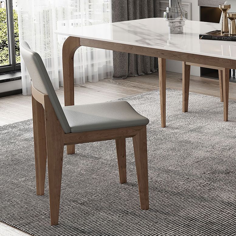 Rectangle Industrial Dining Table White Tone Fixed Table with Sintered Stone Clearhalo ' dining_table' 'Dining Tables & Seating' 'Dining Tables' 'furn' 'furn_dining_table' 'Furniture' 'furniture_dining_table' 'Kitchen & Dining Furniture' 'kitchen&dining_furn' 'kitchen' 'kitchen_dining_table' 1200x1200_f6d5c3ac-1211-46cd-86e5-a02a68ba4f13