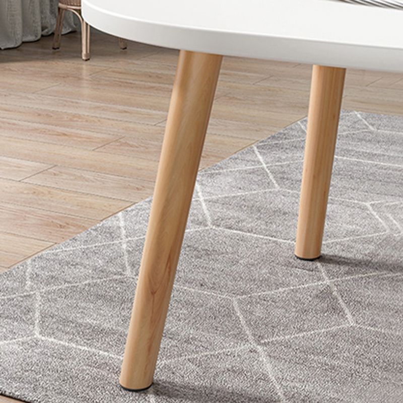 Modern Wooden Coffee Table Oval Bunching Coffee Table Set for Living Room Clearhalo 'Coffee & Accent Tables' 'Coffee Tables' 'coffee_tables' 'furn' 'furn_coffee_tables' 'Furniture' 'Living Room Furniture' 1200x1200_f6d6b10c-bbd3-439a-afcb-461b648e9c98