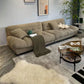 29.53" H Scandinavian Armless Sofa with Tufted Back Sofa for Living Room Clearhalo 'furn' 'furn_sofas' 'Furniture' 'furniture_sofas' 'kitchen' 'kitchen_sofas' 'Living Room Furniture' 'Sofa' 'sofas' 1200x1200_f6db1a07-19c6-4e10-a2fb-c845df2b6413