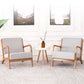 Mid-Century Modern Accent Armchair Living Room Round Arms Pillow Back Arm Chair Clearhalo 'Accent Chairs' 'accent_chairs' 'Chairs & Seating' 'furn' 'furn_accent_chairs' 'Furniture' 'Living Room Furniture' 1200x1200_f6dcf0c9-00f2-45ac-b646-6a60c2aea0e3