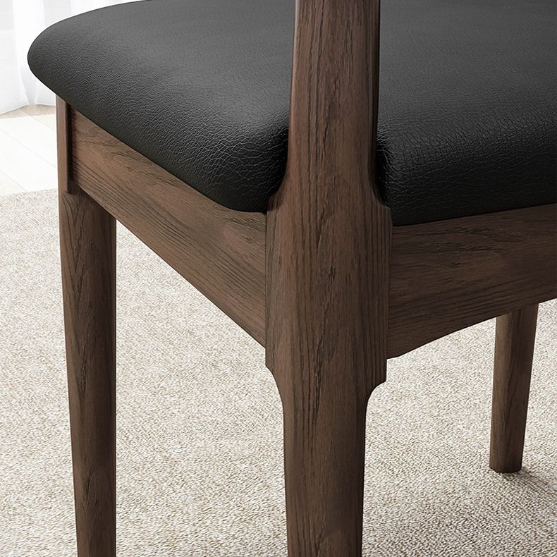 Industriële gestoffeerde zijstoelen open achterstoel