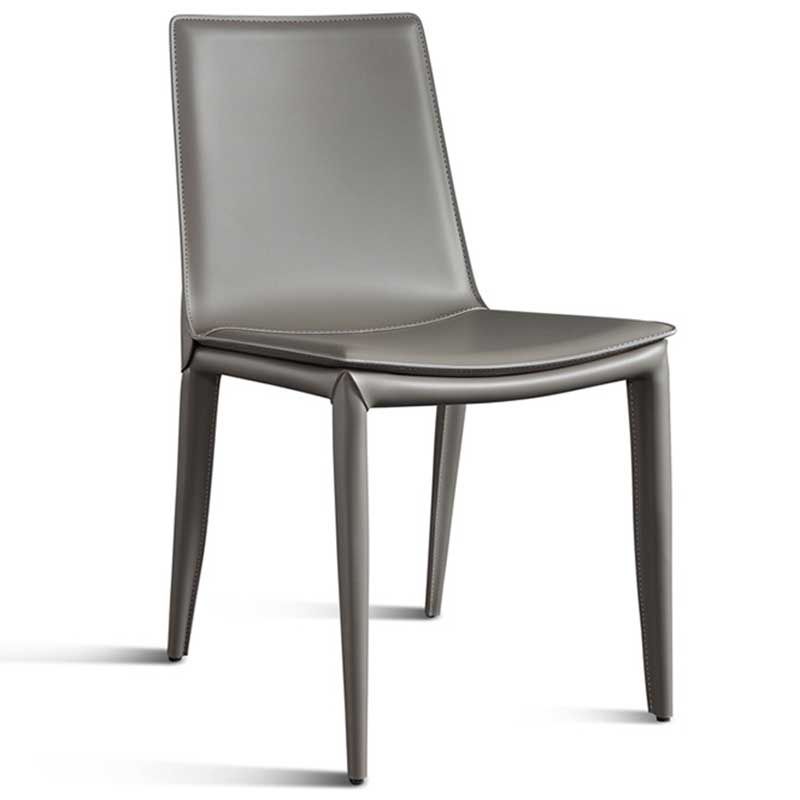 Contemporary Kitchen PU Leather Dining Side Chair Parson Dining Side Chair Clearhalo ' kitchen&dining_furn' 'Dining Chairs' 'Dining Tables & Seating' 'dining_chair' 'furn' 'furn_dining_chair' 'Furniture' 'furniture_dining_chair' 'Kitchen & Dining Furniture' 'kitchen' 1200x1200_f6dfb0be-c7a0-4384-becc-3a51ab1f1882