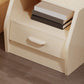 18 inch H Nightstand Imitatie Wood Lade opslag Modern bed nachtkastje