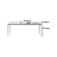 Modern Sintered Stone Top Dining Set Rectangle 1/2/4/5/6 Pieces Dining Room Table Set Clearhalo 'Dining Room Sets' 'Dining Tables & Seating' 'dining_room_set' 'furn' 'furn_dining_room_set' 'Furniture' 'Kitchen & Dining Furniture' 1200x1200_f6e2a1fd-7741-4076-818c-ab2290c14077