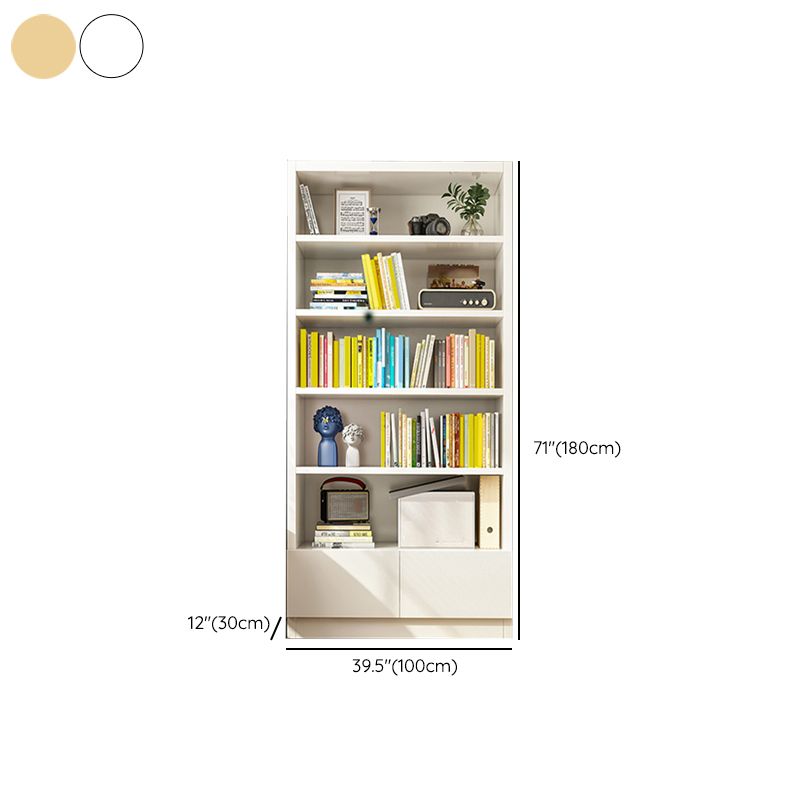 Bibliothèque standard à l'arrière fermé Scandinave Biber en bois d'ingénierie