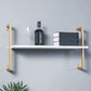 Industrial Wall Mounted Bookshelf Iron Frame Solid Wood Shelf Bookshelf Clearhalo 'Bookcases' 'furn' 'furn_bookcases' 'Furniture' 'furniture_bookcases' 'kitchen' 'kitchen_bookcases' 'Living Room Furniture' 'Office Furniture' 1200x1200_f6e4f4b4-28a6-49a1-bc70-f8a7984d5682