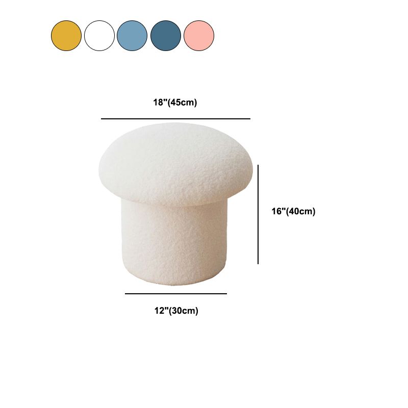 Contemporary Specialty Ottoman Velvet Tear Resistant Plain Pouf Ottoman Clearhalo 'furn' 'furn_ottomans_poufs' 'Furniture' 'Living Room Furniture' 'Ottomans & Poufs' 'ottomans_poufs' 1200x1200_f6e59164-1ad6-4e60-8d2e-a3aabcc371b3