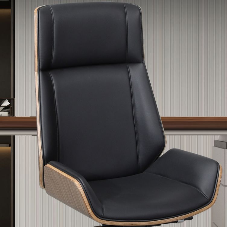 Armless Upholstered Office Chair Modern Slide High Back Management Chair Clearhalo 'furn' 'furn_office_chair' 'Furniture' 'Office Chairs' 'Office Furniture' 'office_chair' 1200x1200_f6e9d994-d3ee-46be-a140-fdc2789ef4b2