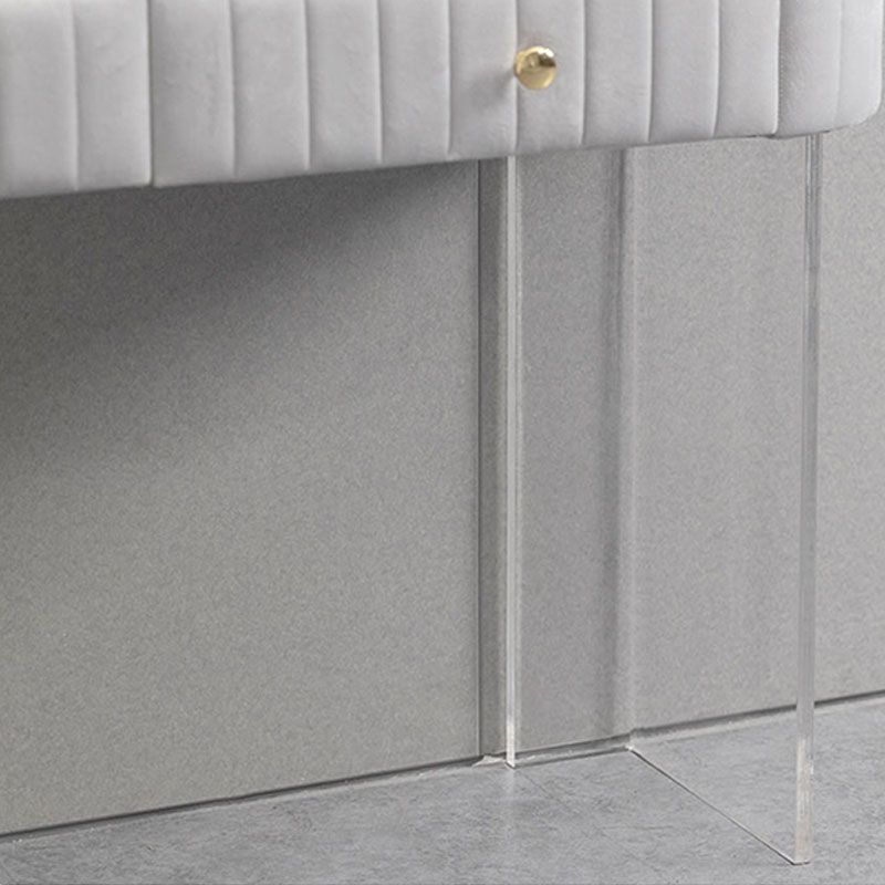 Stone Top Make-up Eitelkeitstisch Moderner Stilschotter mit Schubladen