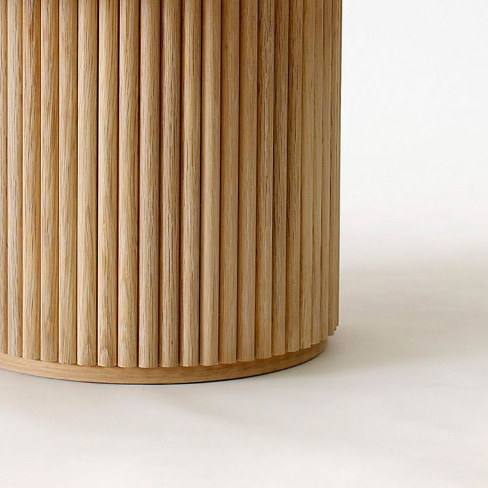 Modern Style Wooden Oval Office Desk 2 Legs Writing Desk for Office