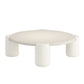 Contemporary Round Beige Coffee Table with 4 Legs Wooden Coffee Table Clearhalo 'Coffee & Accent Tables' 'Coffee Tables' 'coffee_tables' 'furn' 'furn_coffee_tables' 'Furniture' 'Living Room Furniture' 1200x1200_f6f87676-a5cb-430f-9841-5d0a415bf505