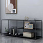 12.99 "W TV Stand Open Storage Industrial Style Console