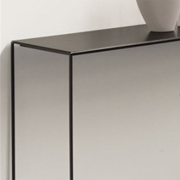 Tavolo di accento della console contemporanea tavolo da console di finitura antica in metallo