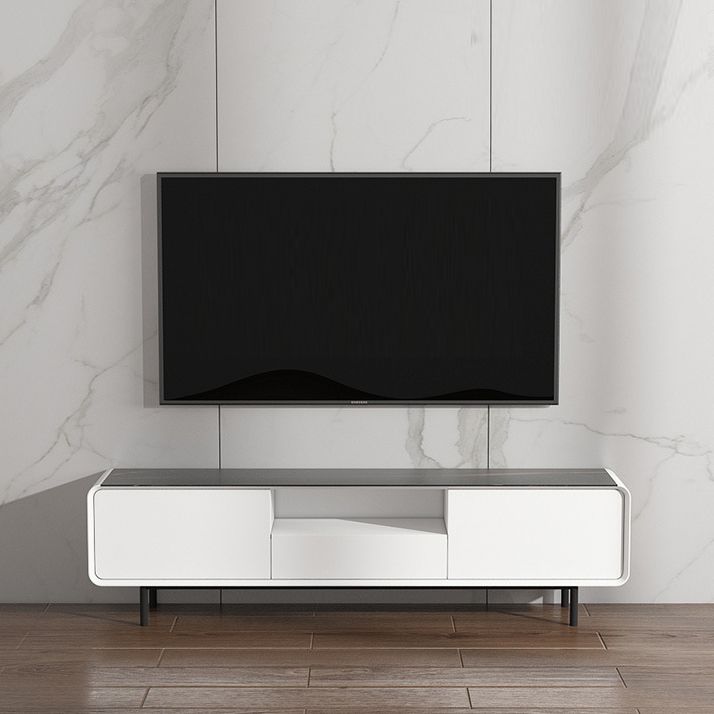 Stone TV Media Console moderno soporte multimedia para TV para sala de estar