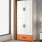 Contemporary Wardrobe Closet Plastic Wardrobe Cabinet with Legs Clearhalo 'Armoires & Wardrobes' 'armoires_wardrobes' 'Bedroom Furniture' 'furn' 'furn_armoires_wardrobes' 'Furniture' 1200x1200_f6ffc8ac-79a3-471c-8bb1-552a82cb0a62