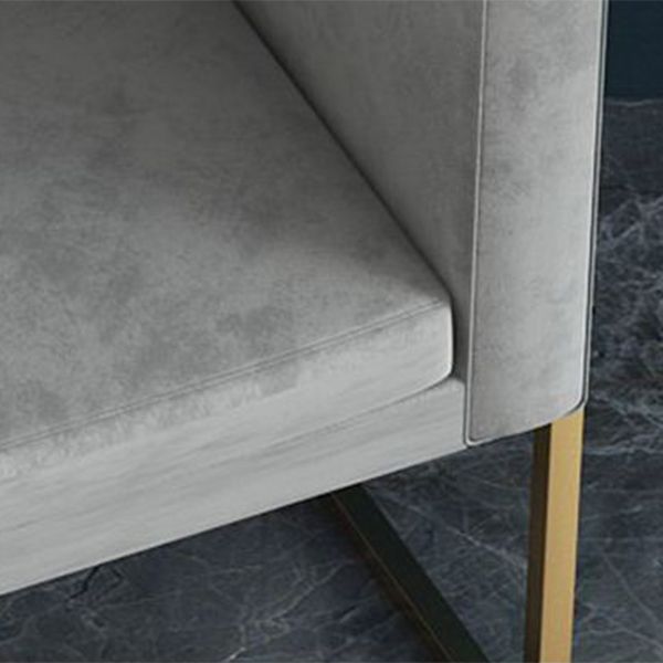 Contemporary Style Upholstered Armless Dining Chairs Solid Back Chairs for Home Clearhalo ' kitchen&dining_furn' 'Dining Chairs' 'Dining Tables & Seating' 'dining_chair' 'furn' 'furn_dining_chair' 'Furniture' 'furniture_dining_chair' 'Kitchen & Dining Furniture' 'kitchen' 1200x1200_f700da05-0872-4411-95f5-33e79fe89f48