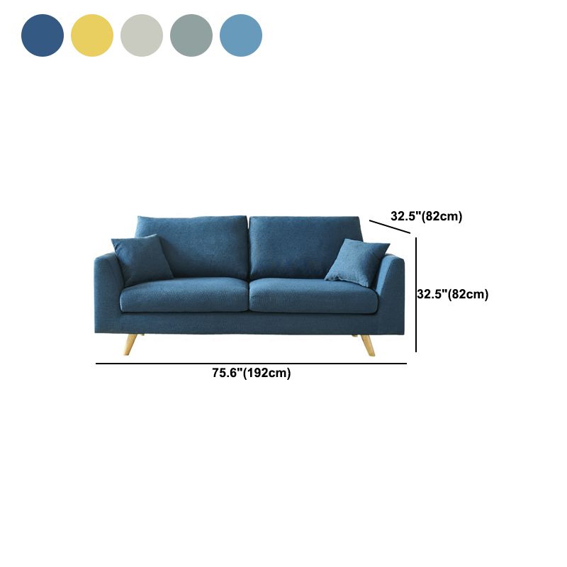 Cuscini di divano del braccio di smoking contemporaneo Cussi in tessuto standard