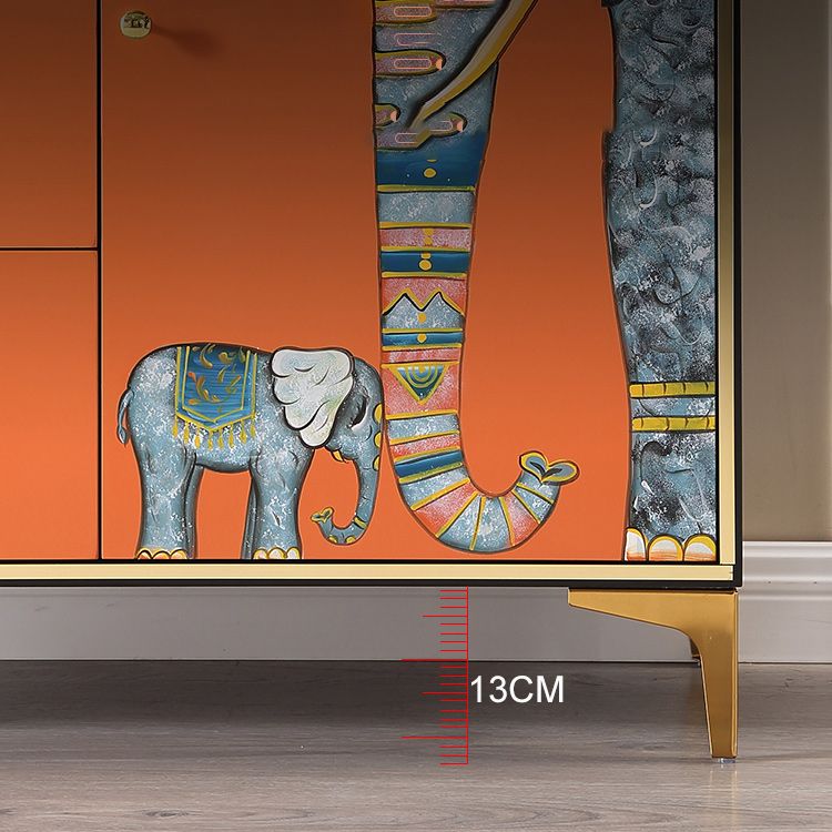 Glam Storage Chest Wooden Horizontal Lingerie Chest with Drawers Clearhalo 'Bedroom Furniture' 'Dressers & Chests' 'dressers_chests' 'furn' 'furn_dressers_chests' 'Furniture' 1200x1200_f703b1de-5d00-4ee2-8f40-7a7348cb3608