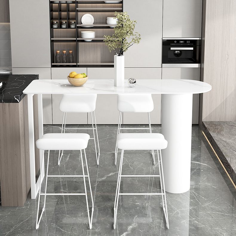 Contemporary Bar Counter Table Stone Bar Counter Table for Home Clearhalo 'Bar Furniture' 'Bar Tables' 'bar_tables' 'furn' 'furn_bar_tables' 'Furniture' 'Kitchen & Dining Furniture' 1200x1200_f704d0ae-b5b3-4fd6-9f6c-3876a0f588f3