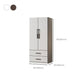 Hinged Storage Cabinet with Shelves Modern Wardrobe Closet for Home