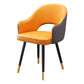 Home Scandinavian Arm Chair Upholstered Open Back Metal Dining Room Chair Clearhalo ' kitchen&dining_furn' 'Dining Chairs' 'Dining Tables & Seating' 'dining_chair' 'furn' 'furn_dining_chair' 'Furniture' 'furniture_dining_chair' 'Kitchen & Dining Furniture' 'kitchen' 1200x1200_f712ffee-8b65-4423-a0ca-a622254b5e1f