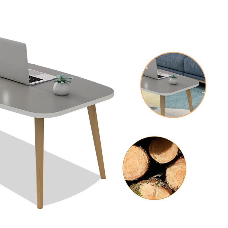 MODERNE 16,5 "de haut 4 jambes Rectangular Table Table Tableau basse