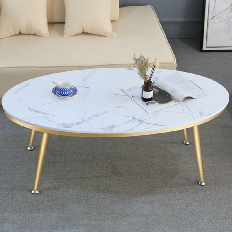 17,72 "großer glamourischer Kaffee Cocktailtisch Marmor Top Couchtisch