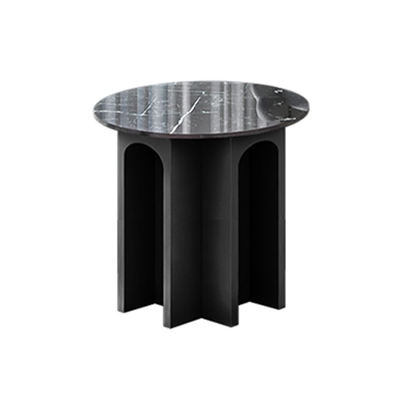 Pedestal 1 Single Coffee Table Marble/Metallic Cocktail Table Clearhalo 'Coffee & Accent Tables' 'Coffee Tables' 'coffee_tables' 'furn' 'furn_coffee_tables' 'Furniture' 'furniture_coffee_tables' 'Living Room Furniture' 1200x1200_f71d72f3-2af5-4496-a047-b7cfe3d9501d