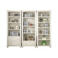 Modern Standard Bookshelf Wooden White Bookcase with Shelves