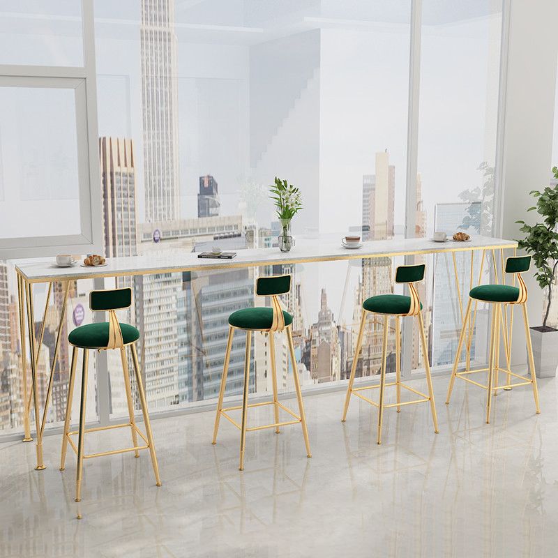 Modern Rectangle Legs Bistro Bar Desk Cafe Counter Height Table(only table) Clearhalo 'Bar Furniture' 'Bar Tables' 'bar_tables' 'furn' 'furn_bar_tables' 'Furniture' 'furniture_bar_tables' 'Kitchen & Dining Furniture' 'kitchen&dining_furn' 'kitchen' 1200x1200_f7221666-ab44-4a31-92ad-e0f9908569db